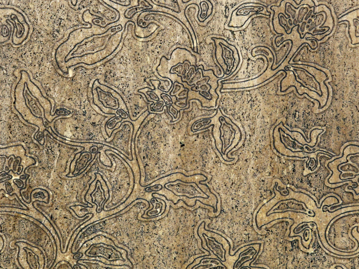 На изображении товар Akros Venezia Камень Dogma Classic Dhanza Old Travertino Classico 40x40x1 от официального представителя в Москве