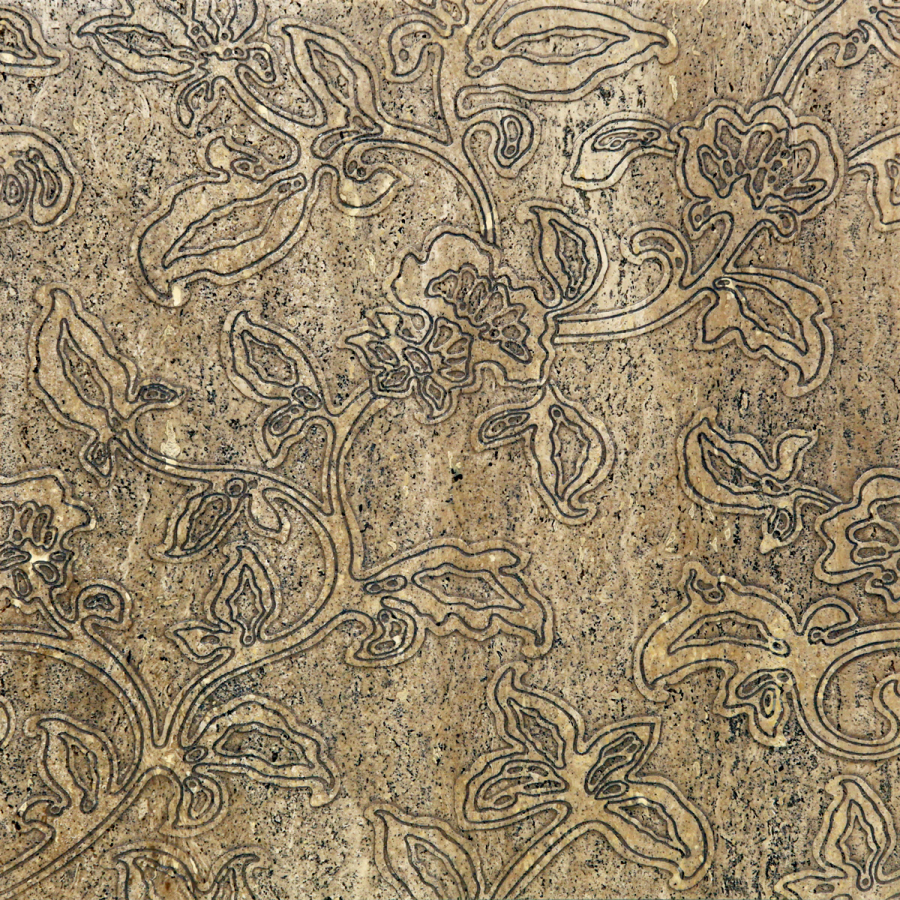 Akros Venezia Камень Dogma Classic Dhanza Old Travertino Classico 40x40x1
