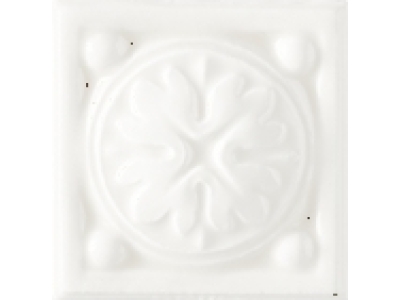 CERAMICHE GRAZIA Вставка ESSENZE VOLUTA TOZZETTO 6X6 ICE