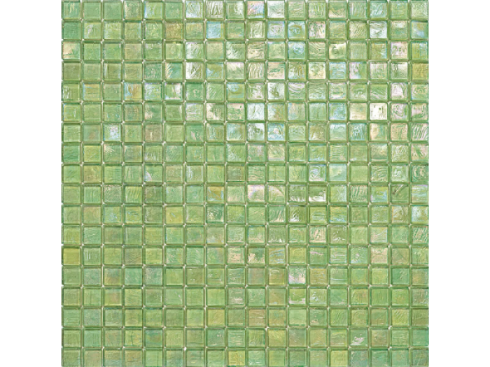 На изображении товар Sicis Стеклянная мозаика Glimmer Papaya chips size 15x15 mm sheet size 295x295 mm от официального представителя в Москве
