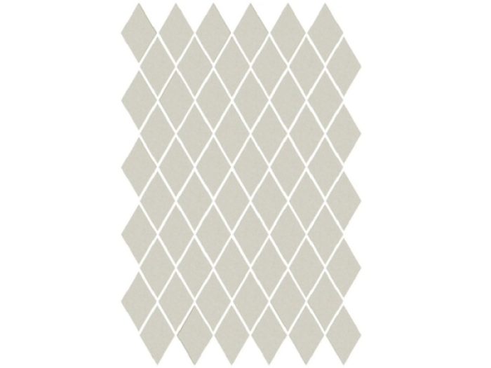 На изображении товар Etruria Керамогранит Xxs Rombo 4X7 Su Rete Monocolore Bianco от официального представителя в Москве