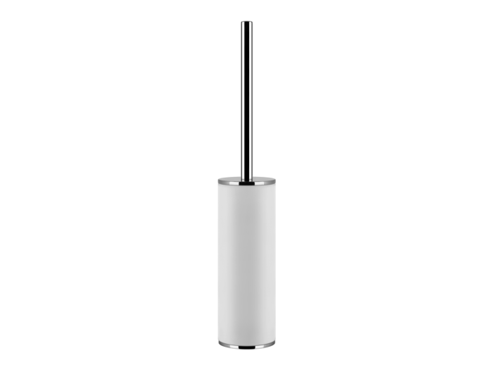 На изображении товар Ёршик Gessi Inciso, напольный, ⌀76хh426 мм, цвет White/Chrome от официального представителя в Москве