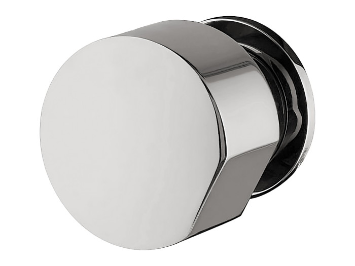 На изображении товар Смеситель для душа Carlo Frattini SO , встраиваемый, внешняя часть, без ручек, цвет брашированный никель от официального представителя в Москве