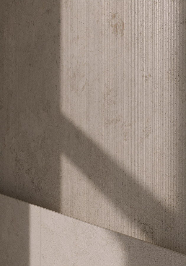 Living Ceramics Керамогранит Verso Cross Cut Light Bush hammered 20 mm Anti-slip 89,8х89,8 - изображение 4