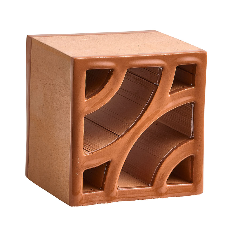 Sartoria Керамика Split Blend Deco Urban Terracotta Glossy Border 12x12