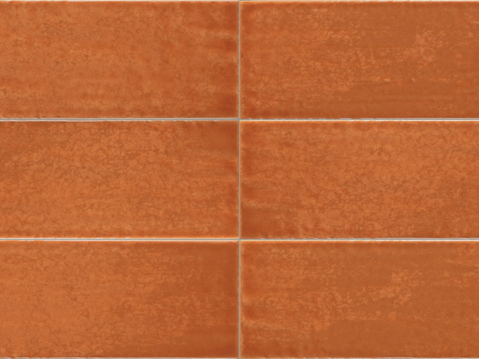 На изображении товар Iris Ceramica Керамическая плитка Maiolica Arancio glossy 10x30 от официального представителя в Москве