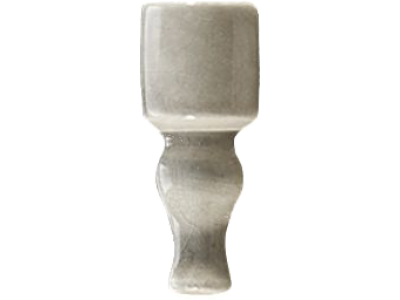 CERAMICHE GRAZIA Угловой элемент EPOQUE ANGOLO FINALE 6,5X2 DIAMANTATO GREY CRAQUELE