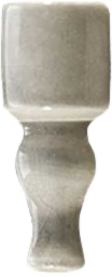CERAMICHE GRAZIA Угловой элемент EPOQUE ANGOLO FINALE 6,5X2 DIAMANTATO GREY CRAQUELE