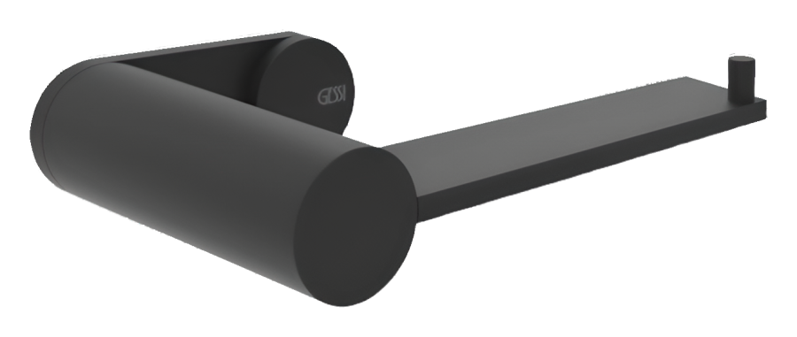 Бумагодержатель Gessi 316 настенный, без крышки, 173хh28х85 мм, цвет matte black