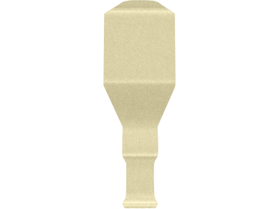 CERAMICHE GRAZIA  Угловой элемент ELEGANCE ELG 2,2X8,5 ANGOLO FINALE BONE CRAQUELE