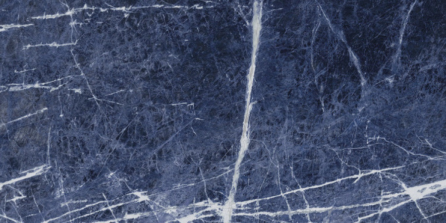 FMG Maxfine Керамогранит Marmi Brazilian blue lucidato 75x37,5