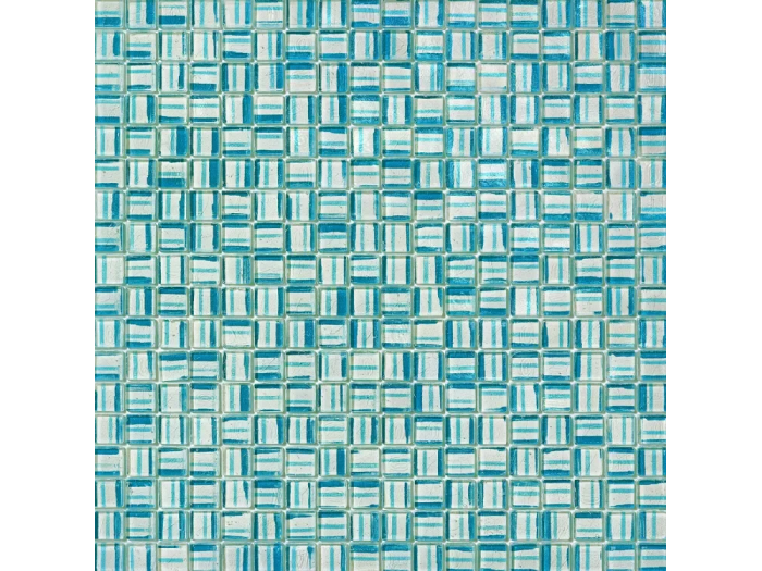 На изображении товар Sicis Стеклянная мозаика Ragtime Mosaic Jugband chips size 15х15 mm sheet size 295x295 mm от официального представителя в Москве
