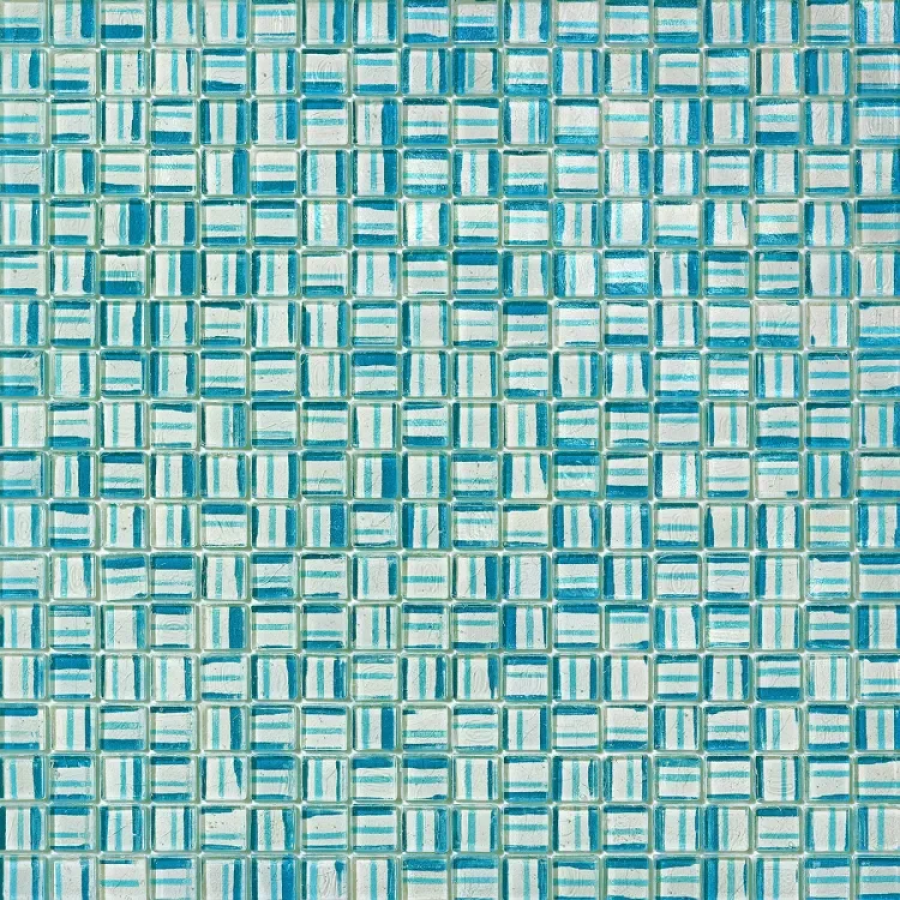 Sicis Стеклянная мозаика Ragtime Mosaic Jugband chips size 15х15 mm sheet size 295x295 mm