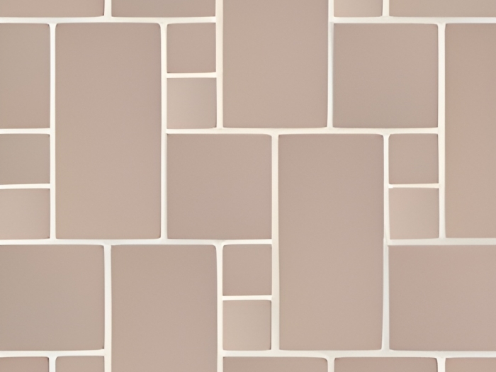 На изображении товар Micro. Керамогранит Microtiles Offset Mix Glaze Terracotta 35,1x30,1 от официального представителя в Москве