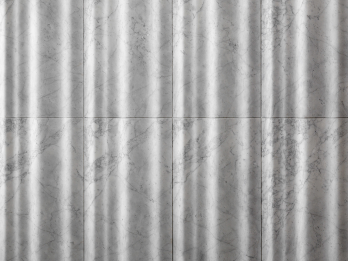 На изображении товар Lithos design Камень Marble Wall Coverings Drappi di Pietra Chiffon 60x120x7 от официального представителя в Москве
