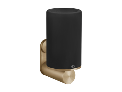 Стакан Gessi 316, настенный, ⌀75х154 мм, цвет Black/Warm Bronze Brushed PVD