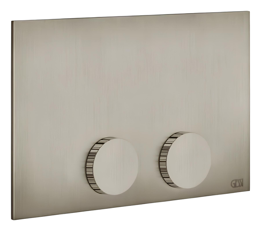 Клавиша смыва Gessi Total Look, для Tece (TeceProfil, TeceBox, TeceProfil Octa 2, Tece Construct), цвет Finox Brushed Nickel