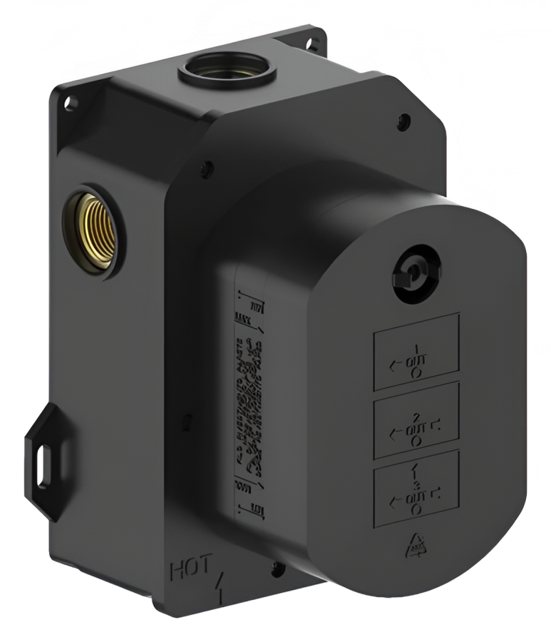 Скрытая часть Newform, для термостата, на 3 потребителя воды