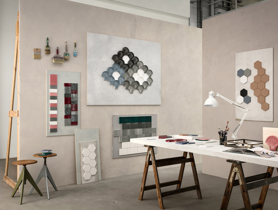 Sartoria Керамическая плитка Artigiana Le Conchiglie 06 Petrolio Glossy 15x15.5 - изображение 3