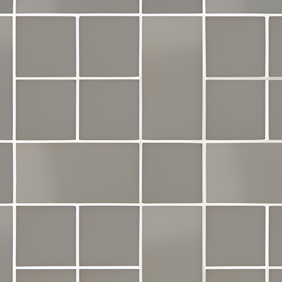 Micro. Керамогранит Microtiles Plaid Mix Glaze Grey 30,1x30,1