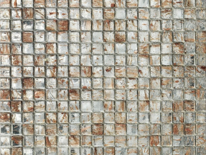 На изображении товар Sicis Стеклянная мозаика Firefly Argentina chips size 15х15 mm sheet size 295x295 mm от официального представителя в Москве