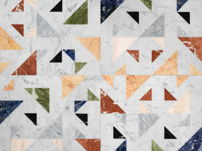 На изображении товар Lithos design Камень Marble Floor Design Opus Allegro 60x60x1,8 от официального представителя в Москве