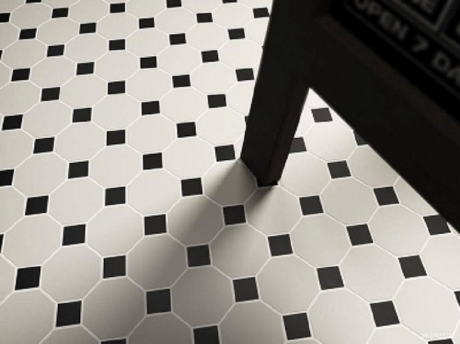 Etruria Керамогранит Xxs 5X5 Ottagono Bianco - изображение 2