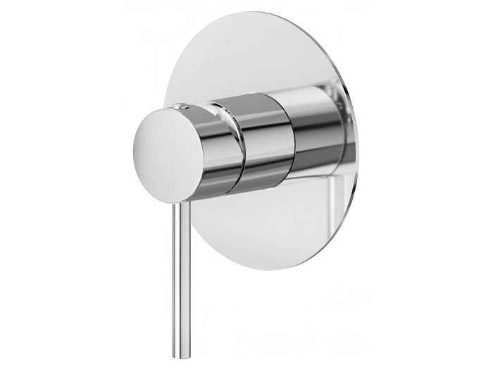 На изображении товар Смеситель для душа Newform XT, встраиваемый, однорычажный, на 1 выход, внешняя часть, цвет Copper satin от официального представителя в Москве