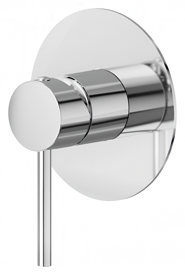 Смеситель для душа Newform XT, встраиваемый, однорычажный, на 1 выход, внешняя часть, цвет Copper satin