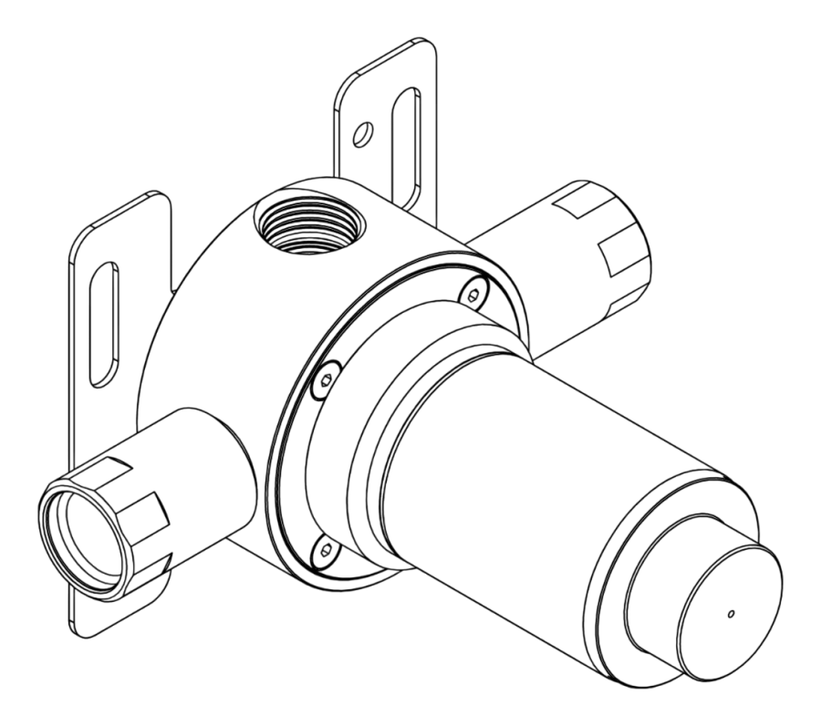 Скрытая часть CeaDesign UCS, для встраиваемого смесителя