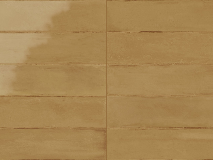 На изображении товар Iris Ceramica Керамическая плитка Elementi Rivestimento Senape glossy 30x7,5 от официального представителя в Москве