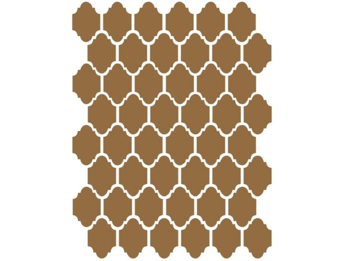 На изображении товар Etruria Керамогранит XXS-3D Provenzale 5X7 3D Biscotto Su Rete Monocolore 34Х43 от официального представителя в Москве