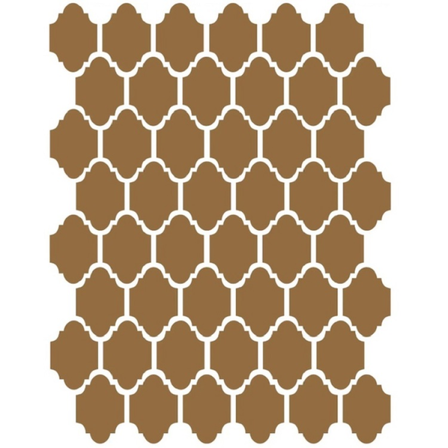 Etruria Керамогранит XXS-3D Provenzale 5X7 3D Biscotto Su Rete Monocolore 34Х43