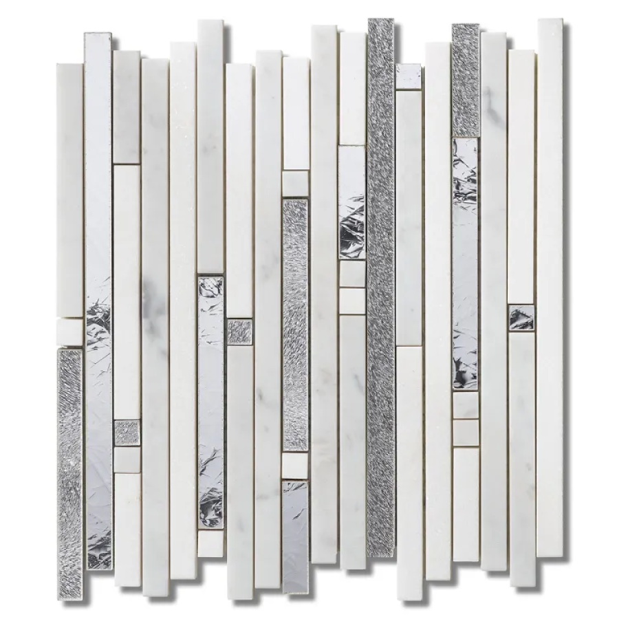 Sicis Смешанная мозаика Fibers Thick Frozen 288x331 mm