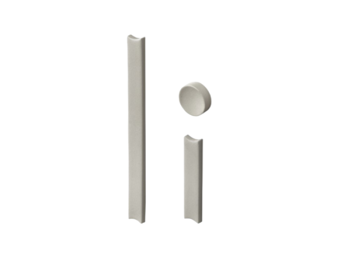 На изображении товар Mutina Aria керамогранит, неглазурованный, цвет Chalk от официального представителя в Москве