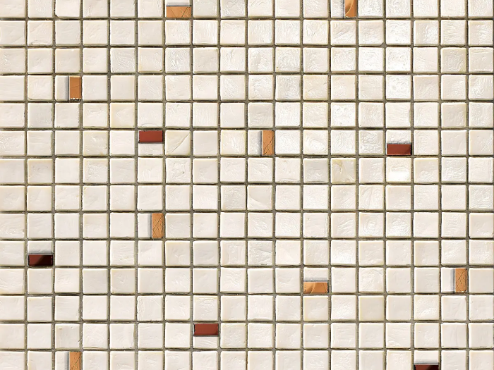 На изображении товар Sicis Стеклянная мозаика Coriandoli Cor 412 chips size 15х15 mm sheet size 295x295 mm от официального представителя в Москве