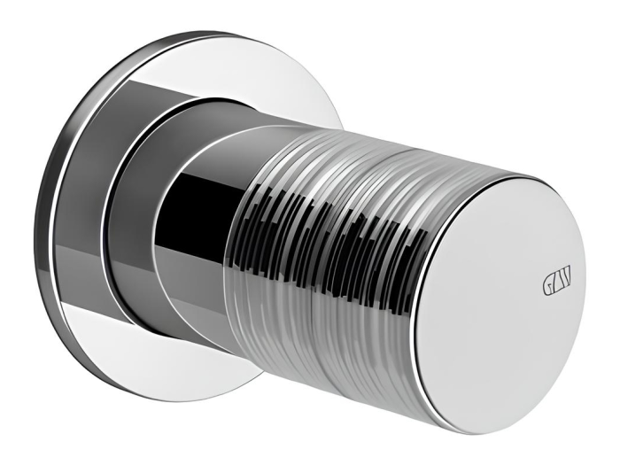 На изображении товар Смеситель Gessi Habito, встраиваемый, настенный, на 1 выход, цвет Chrome от официального представителя в Москве