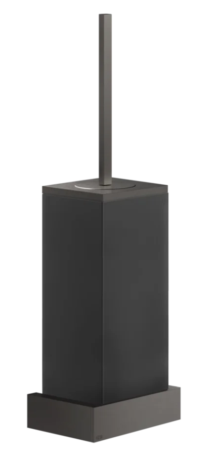 Ёршик Gessi, настенный, цвет Black/Black Metal Brushed PVD