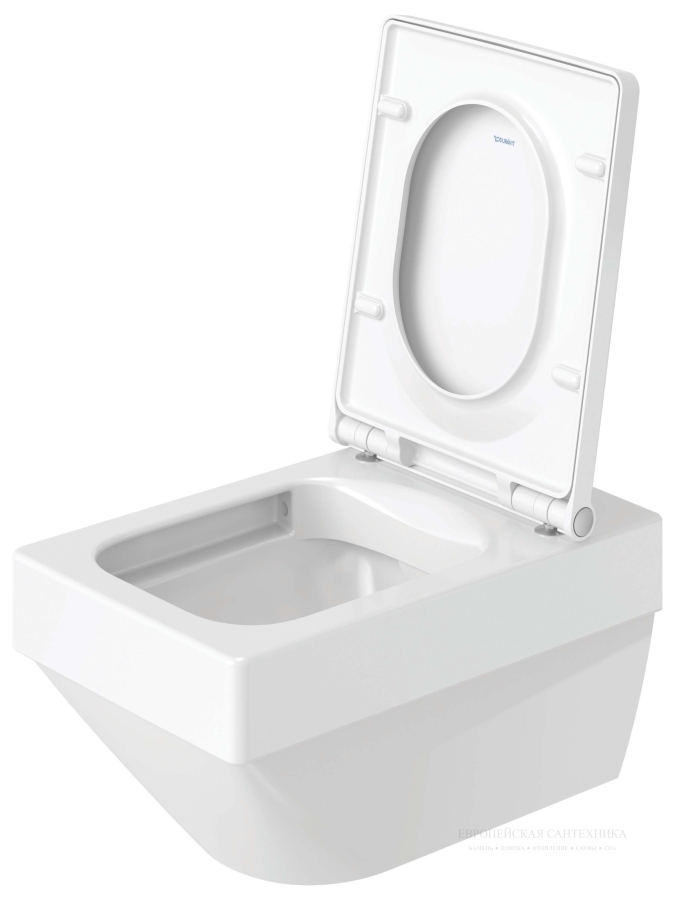 Унитаз Duravit Vero Air Rimless подвесной, 370x570 мм, цвет белый - изображение 5