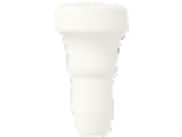 На изображении товар CERAMICHE GRAZIA Угловой элемент ELECTA ANGOLO ESTERNO PARETE TORO 5,6X2,5  BIANCO CRAQUELE от официального представителя в Москве