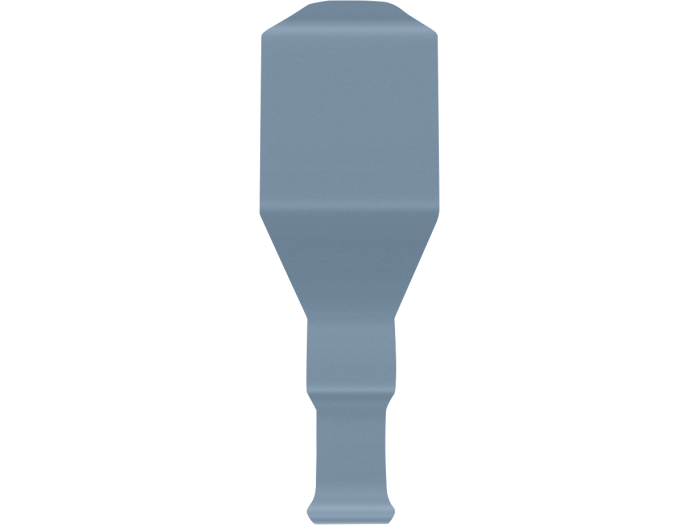 На изображении товар CERAMICHE GRAZIA Угловой элемент ELEGANCE ANGOLO FINALE 2,2X8,5  STORM MAT от официального представителя в Москве