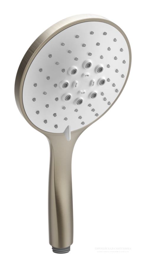 Ручная лейка Gessi Technical Аccessories, с функцией массажа, Ø130 мм, цвет Finox Brushed Nickel