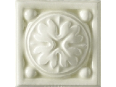CERAMICHE GRAZIA  Вставка ESSENZE VOLUTA TOZZETTO 6X6 FELCE