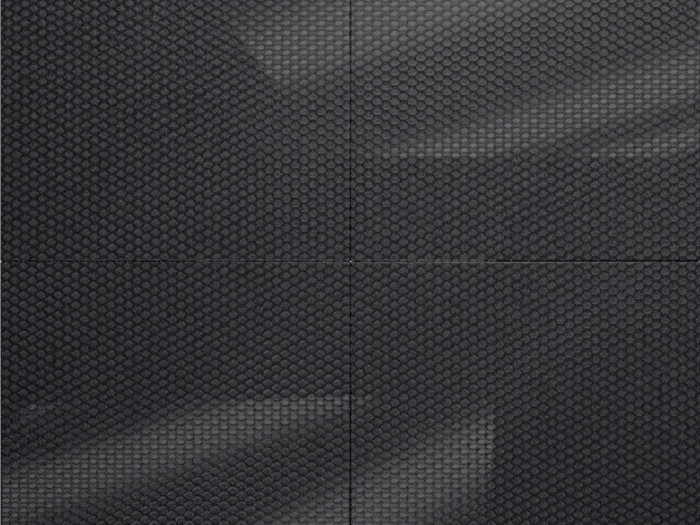 На изображении товар Iris Ceramica Керамическая плитка Diesel Fence Black micro glossy 20x20 от официального представителя в Москве