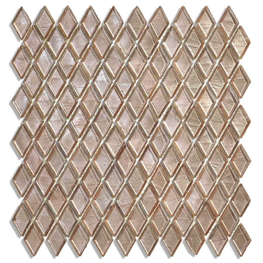 Sicis Стеклянная мозаика Diamond ITEM T45 Murowa chips size 23х40 mm sheet size 251x253 mm