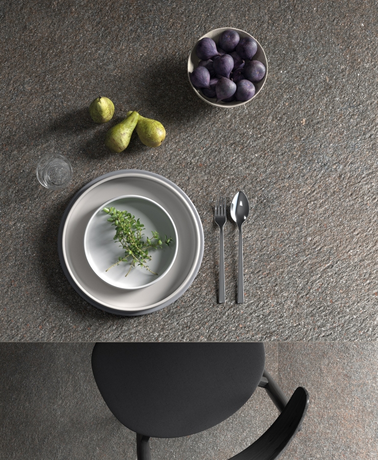 Kronos ceramiche Керамогранит Rocks Porfido R11 grip\ret 60x120 - изображение 1