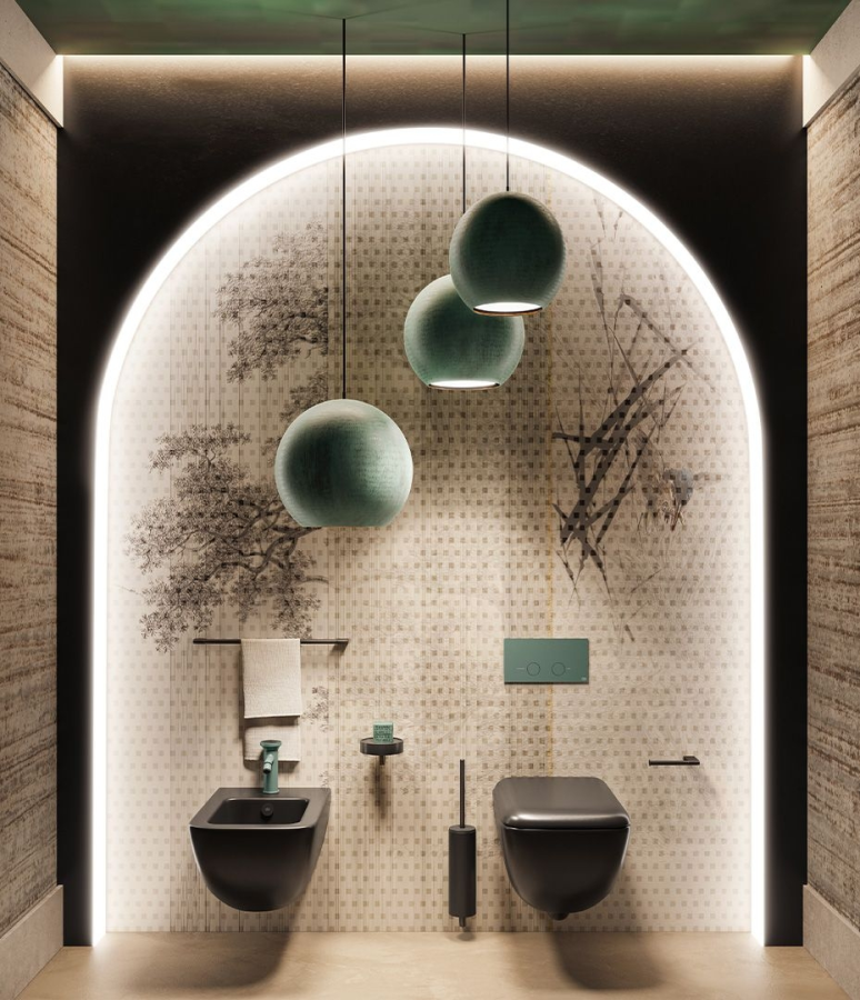 Полотенцедержатель Gessi Origini, настенный, L450 мм, цвет Finox Brushed Nickel - изображение 3