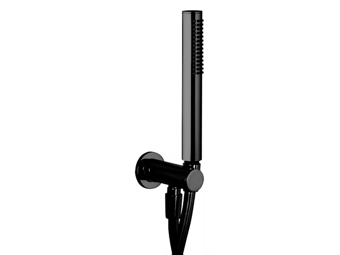 На изображении товар Душевой гарнитур Carlo Frattini Wellness, цвет черный матовый от официального представителя в Москве