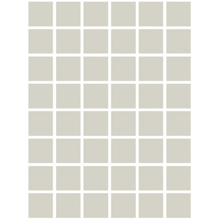 Etruria Керамогранит Xxs Quadrato 5X5 Su Rete Monocolore Bianco