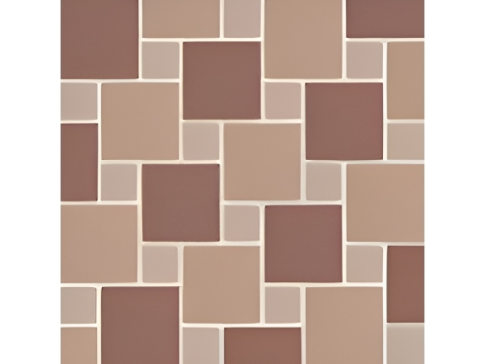 На изображении товар Micro. Керамогранит Microtiles Oddfellow Mix Terracotta/Cotto/Klinker 30,1x30,1 от официального представителя в Москве